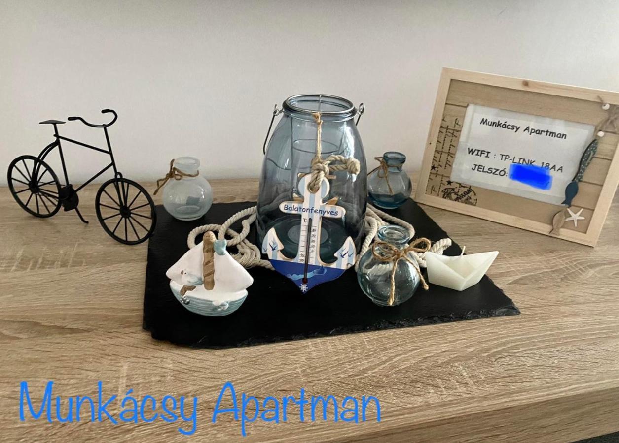 בלטונפנבש Munkacsy Apartmanok מראה חיצוני תמונה